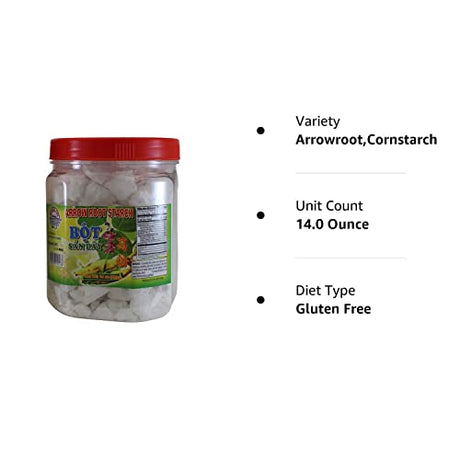 San Day Arrowroot Crunch – 14 oz Jar