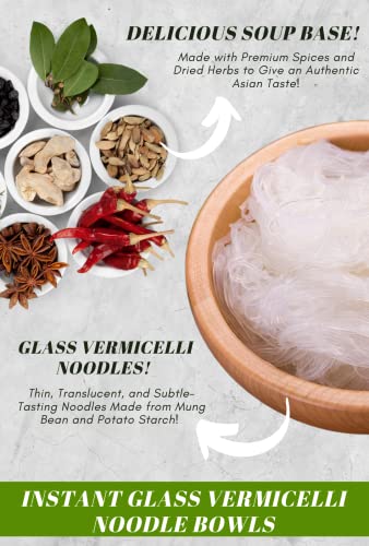 Simply Food Instant Crab Glass Noodles 9 Bowls
