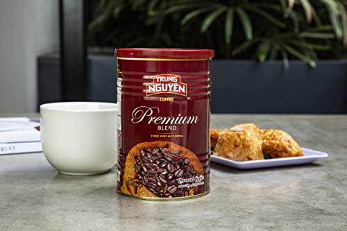 Trung Nguyen — Premium Blend - Arabica & Robusta — Chocolate Flavor — Vietnamese Coffee (15 oz)