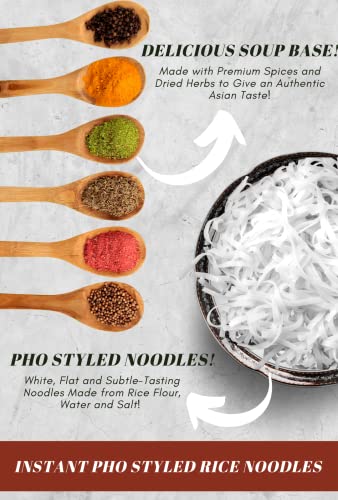 Simply Food Tom Yum Pho Noodles 9 Bowls