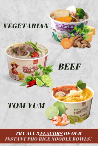 Simply Food Tom Yum Pho Noodles 9 Bowls