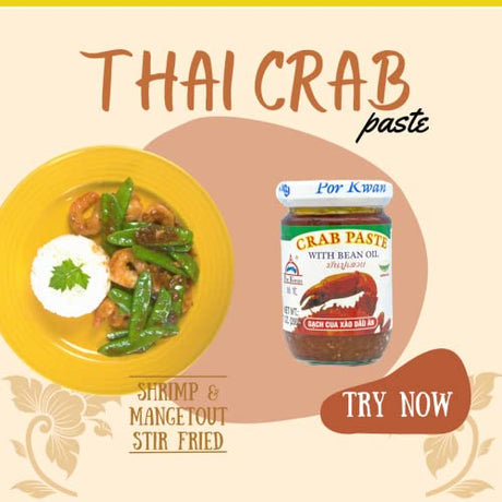 Por Kwan Crab Paste with Bean Oil 7oz