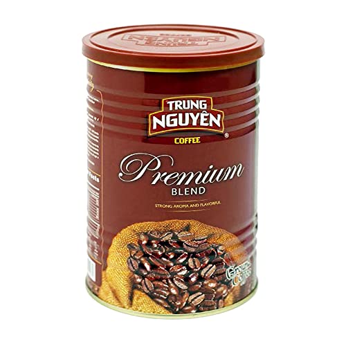Trung Nguyen — Premium Blend - Arabica & Robusta — Chocolate Flavor — Vietnamese Coffee (15 oz)