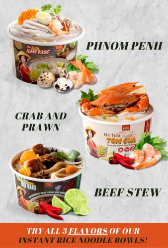 Simply Food Instant Phnom Penh Noodles 9 Bowls