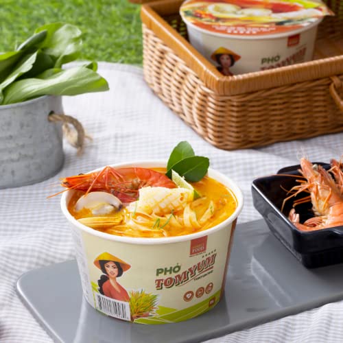 Simply Food Tom Yum Pho Noodles 9 Bowls
