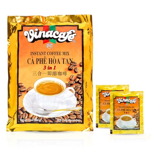Vinacafe 3‑in‑1 Instant Coffee Mix 20 Sachets
