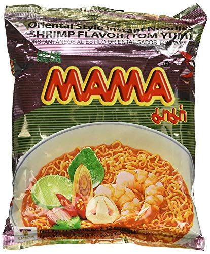 Mama Tom Yum Shrimp Noodles – 30 Pack