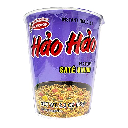 Hao Hao Cup Noodles Sate Onion 12 Cups