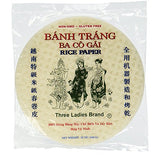 Three Ladies Rice Paper Wrappers 16cm