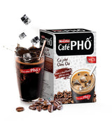 Cafe Pho Vietnamese Instant Coffee Mix, Iced Black Coffee