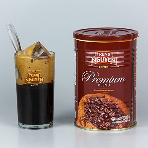 Trung Nguyen — Premium Blend - Arabica & Robusta — Chocolate Flavor — Vietnamese Coffee (15 oz)