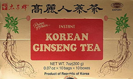 Prince of Peace Korean Ginseng Tea 100 ct