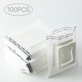 Ayevision 100Pcs Portable Coffee Filter Paper Bag