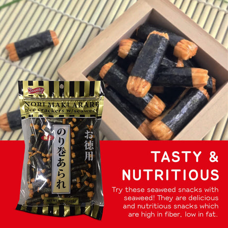 Shirakiku Nori Arare Rice Snack