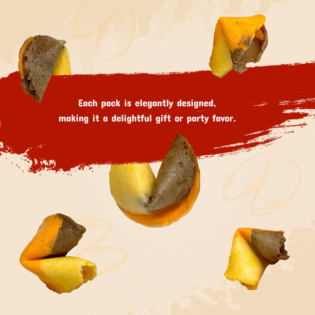 52USA Mixed Flavor Fortune Cookies 8oz Pack