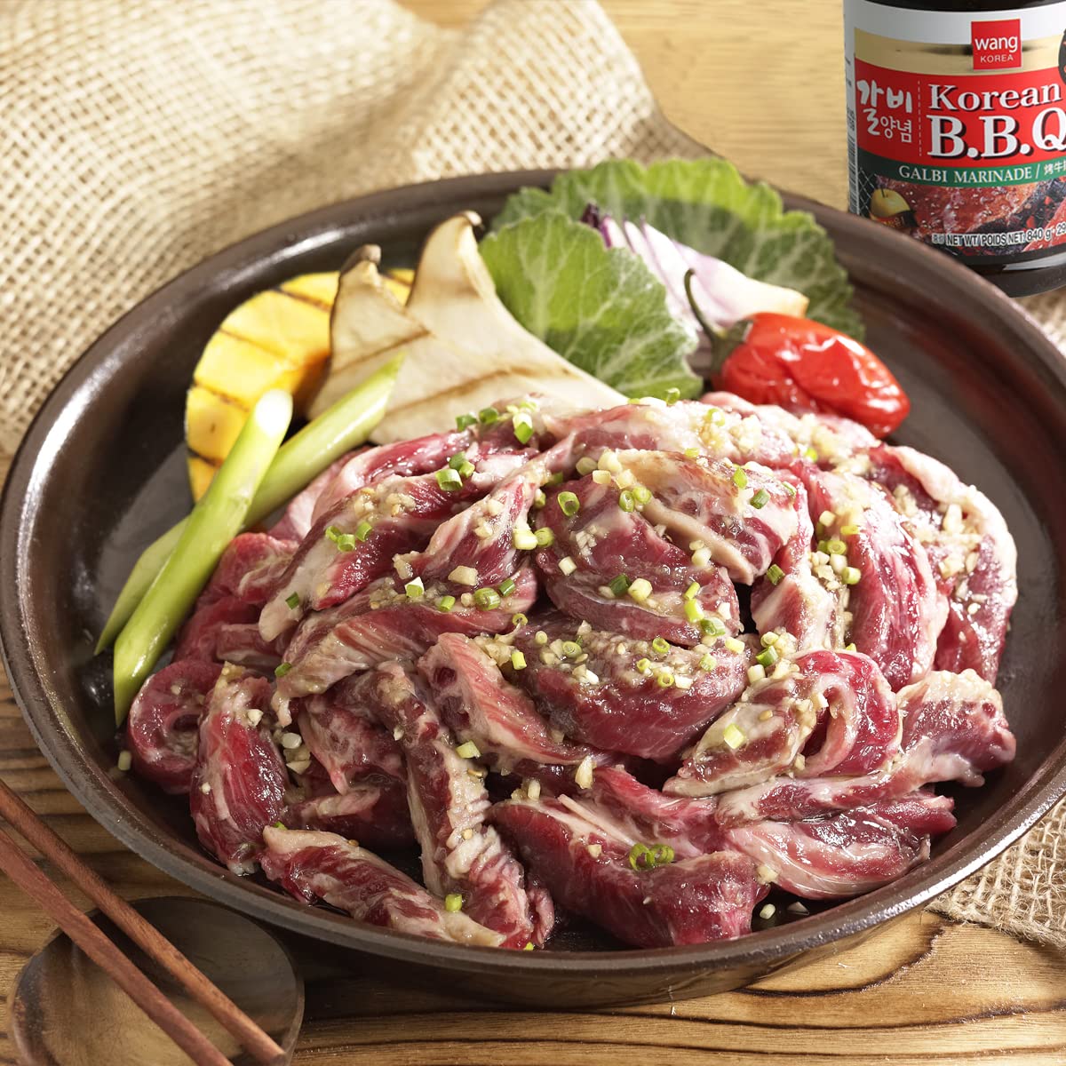 Wang Korean BBQ Galbi Sauce 16.93 oz