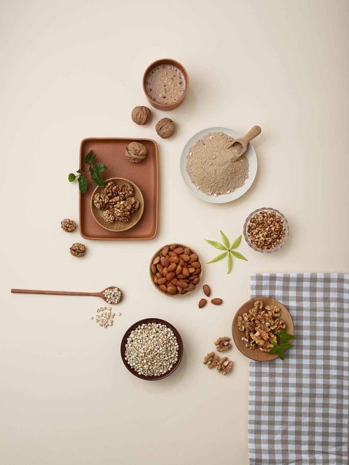 Damtuh Walnut Almond Adlay Powder 50 Sticks