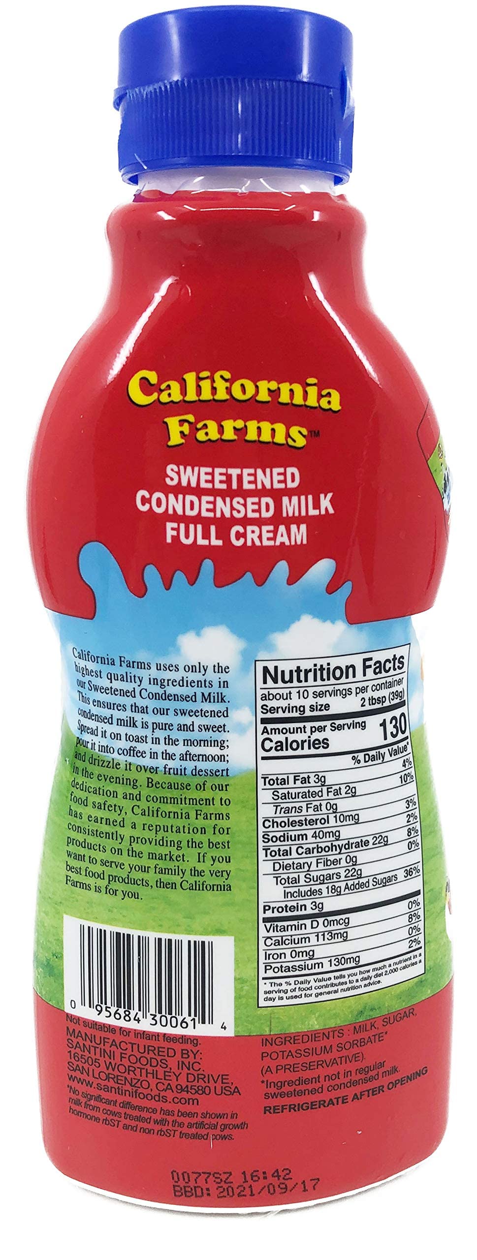 California Farms Condensed Milk 14oz