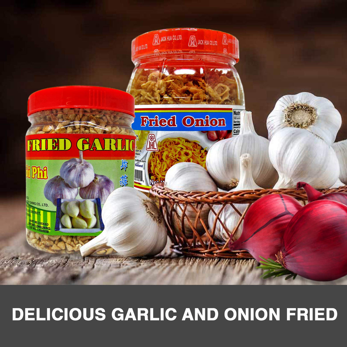 Fried Garlic & Onion Combo Pack