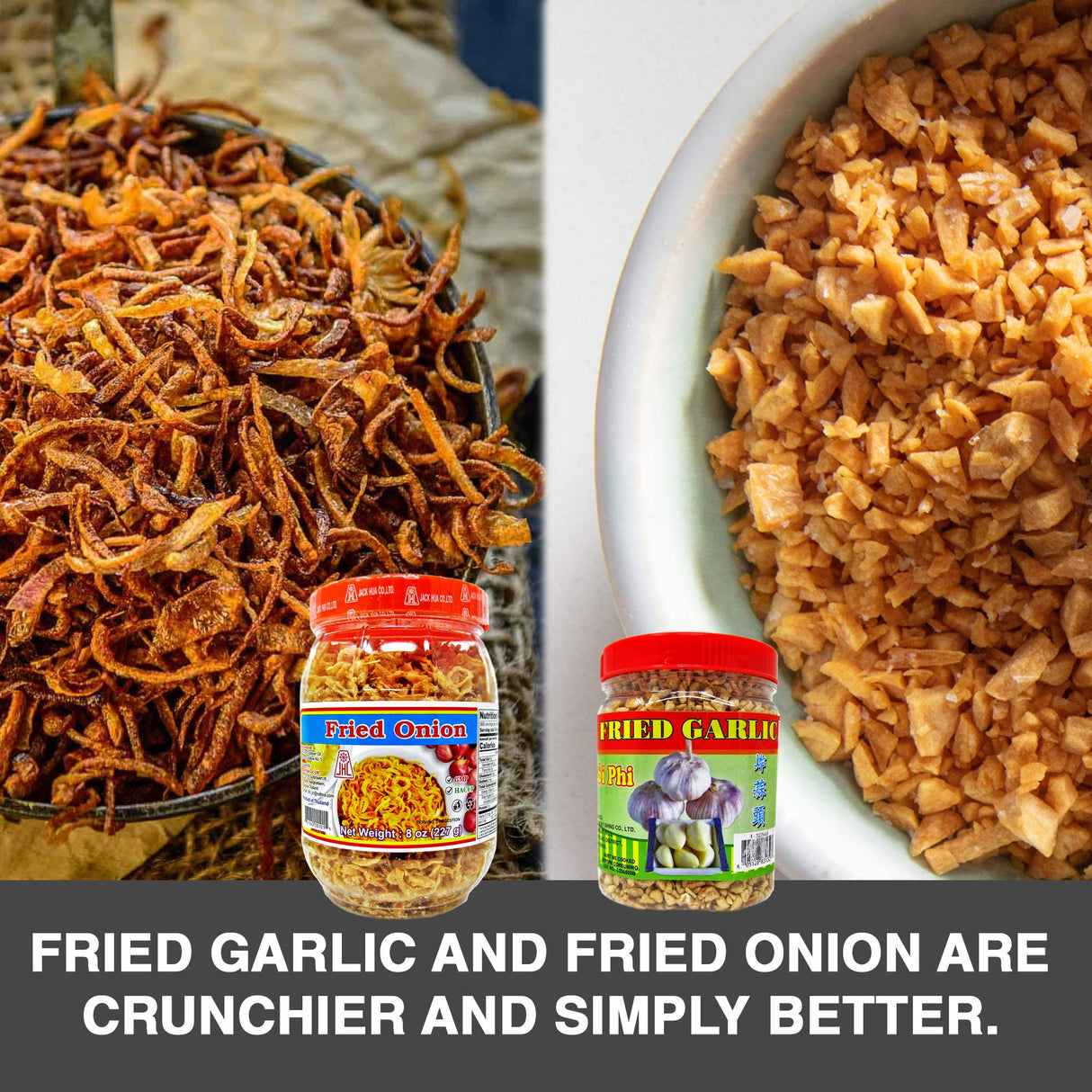 Fried Garlic & Onion Combo Pack