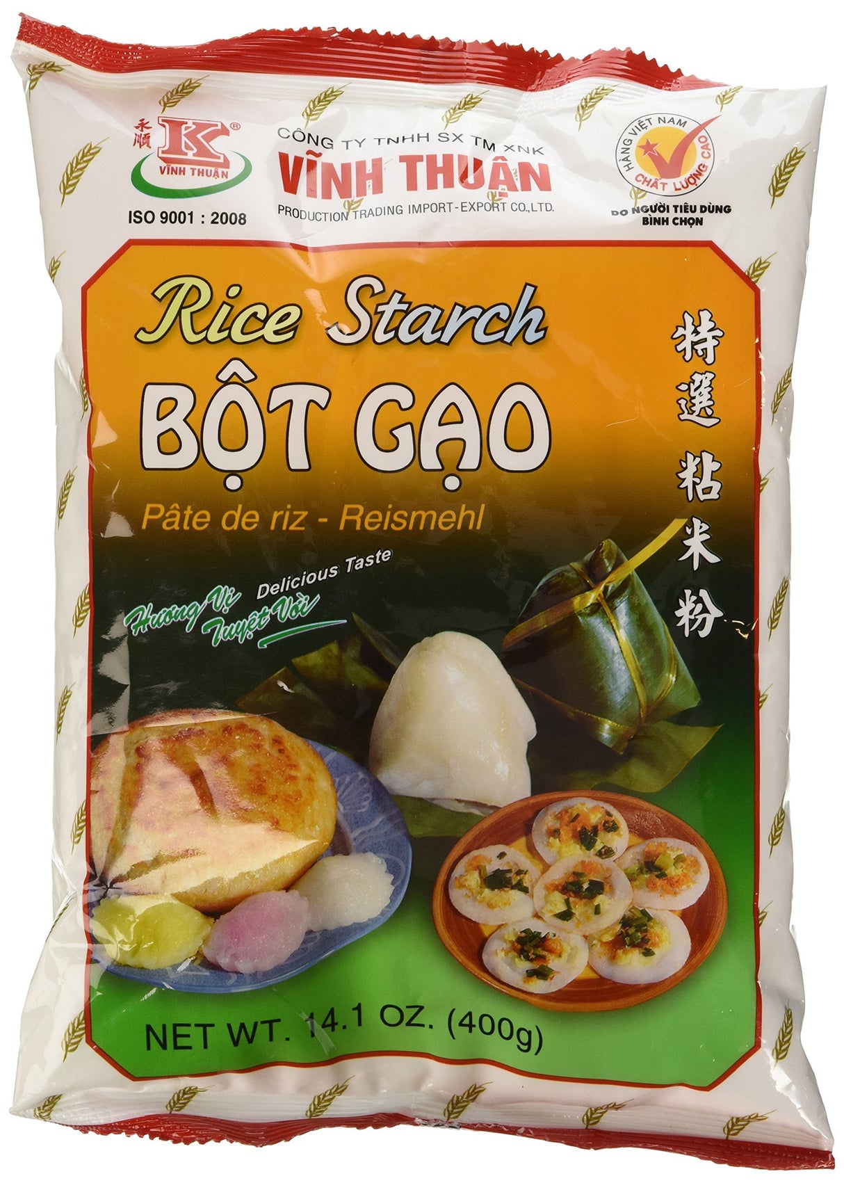 Vinh Thuan Rice Starch 2 Pack (14oz)