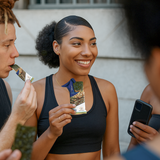 Amazin Choices Premium Seaweed Crunch with Nuts (16 Bars) – Healthy Vegan Snack – Buy for $19.99 Get FREE Dried Chili Mango 3.52oz ($7.99 Value) – Snack Viet